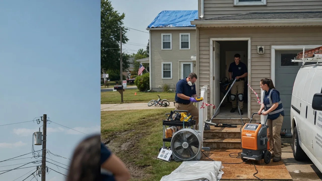 Water Damage Repair in Enon, OH near me